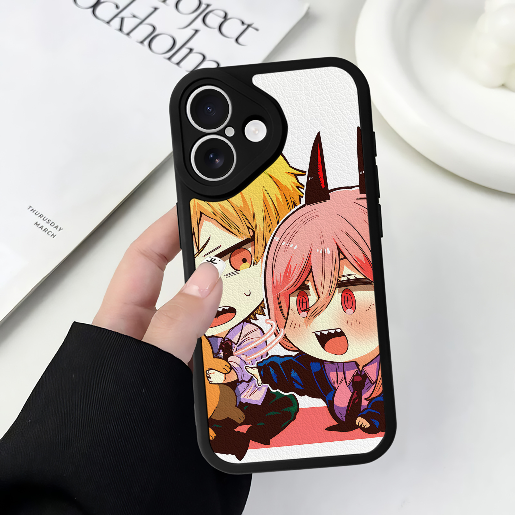 （画像用） SPY×FAMILY间谍家家酒 【iPhone 16シリーズ対応】シリコンスマホケース（レザー調） 材質：シリコン